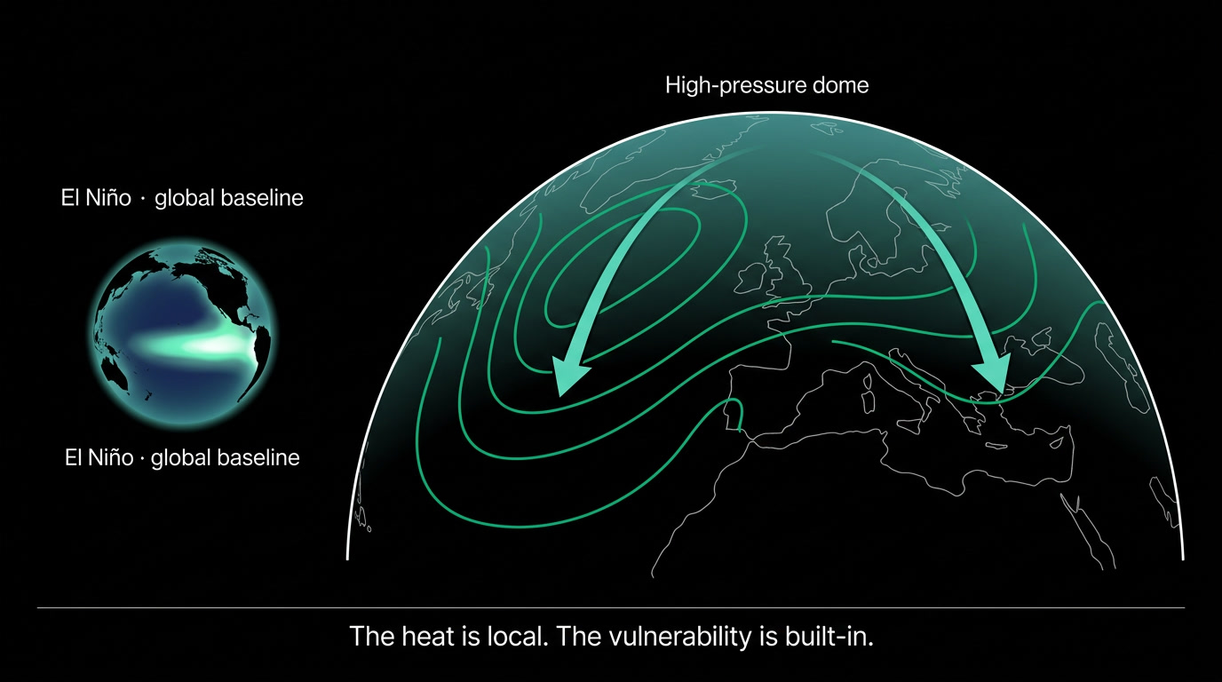 Heat is local